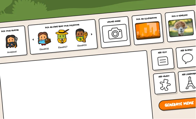 The ebods website and product experience