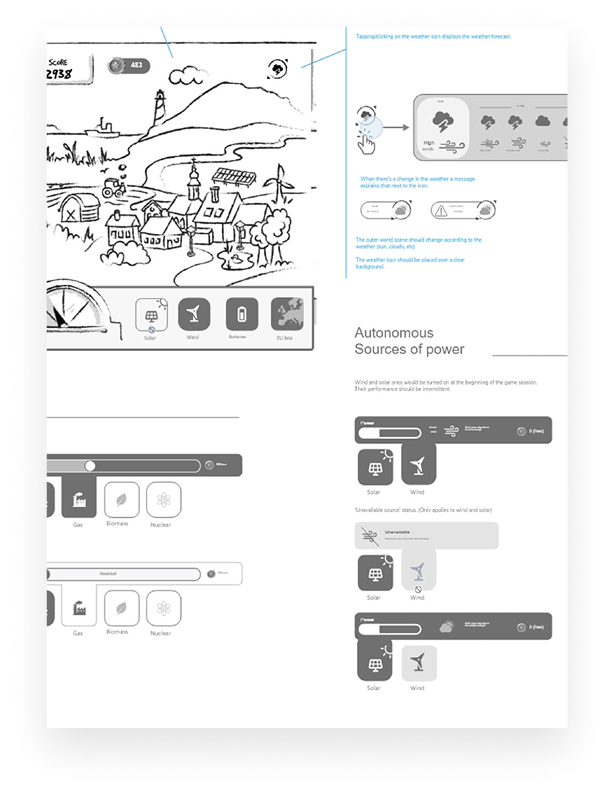 Supervisor character delivering a mid-shift insight card during gameplay