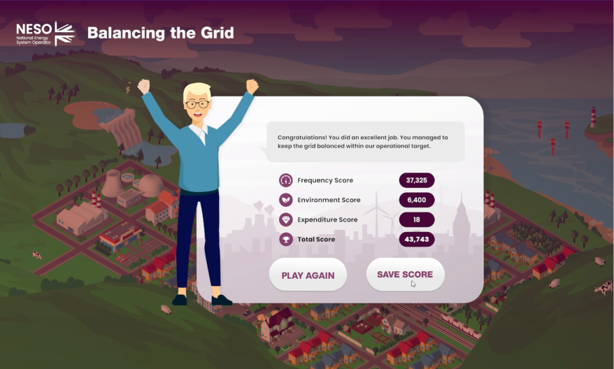 A rural energy scene with cattle, farmland and biomass elements